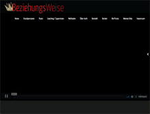 Tablet Screenshot of beziehungsweise.net
